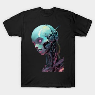 Futuristic skull T-Shirt